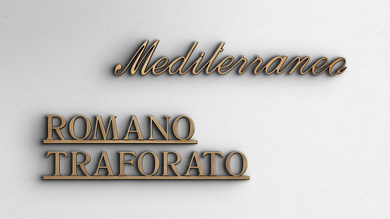 Mediterraneo / Romano Traforato