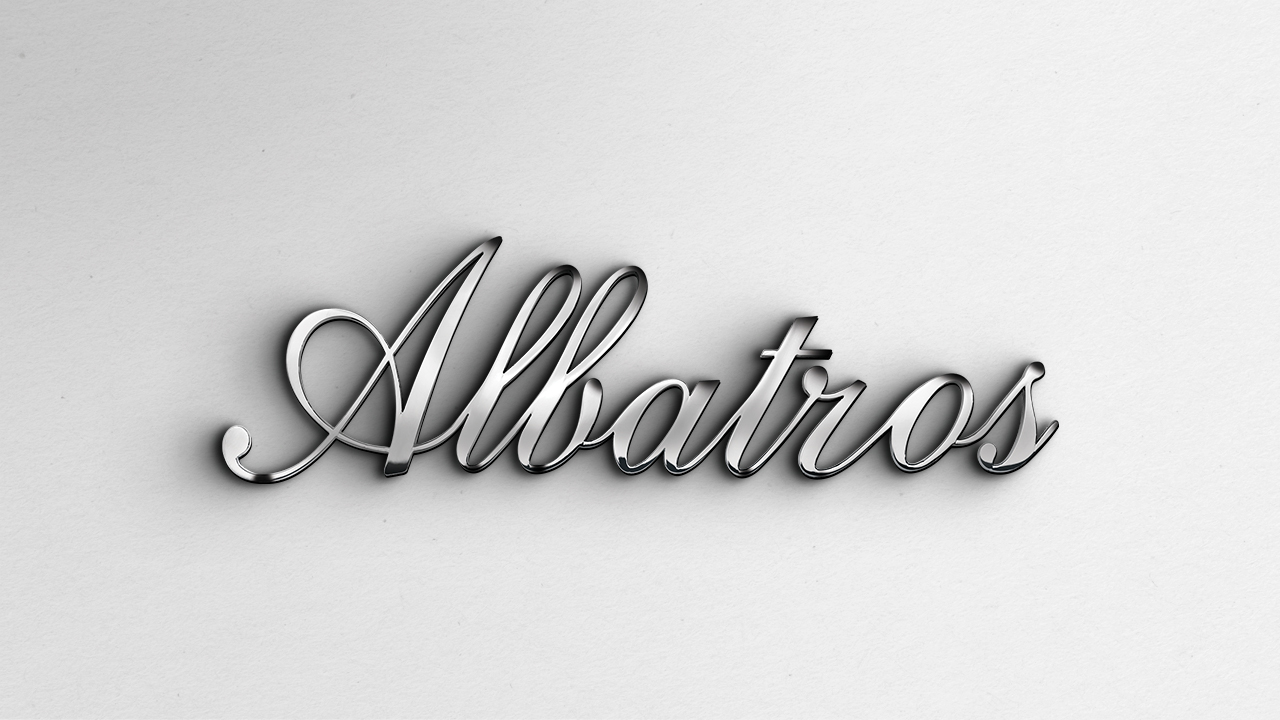 Albrators Traforato Corsivo Inox